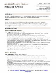 Assistant general manager resume examples & samples. Assistant General Manager Resume Samples Qwikresume