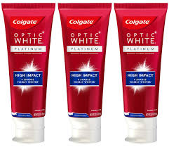 Start with the code id 35000. Colgate Optic White High Impact White Whitening Toothpaste Travel Friendly 3 Ounce 3 Pack Buy Online In Mexico At Desertcart 60357627