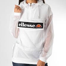 Ellesse Coupe Vent Femme Azzuro Sgf09289 Blanc Laboutiqueofficielle Com