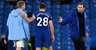N'golo kante scored first for the blues before goals from kevin de bruyne and manchester city had 46.74 per cent of the ball at the etihad as frank lampard's blues gave them a real test. Manchester City Thrash Chelsea 3 1 16 Conclusions On Lampard Out And