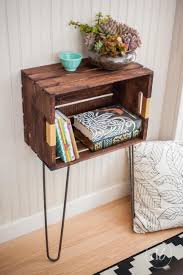 Crate found at caesar creek flea market in market 2. Diy End Tables That Look Stylish And Unique