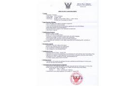 Where you can get visa tonga a: Job Vacancy Announcement
