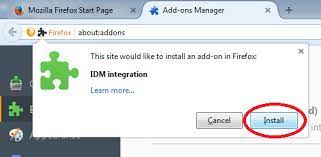 Select download manager control, then and click delete; I Cannot Integrate Idm Into Firefox What Should I Do