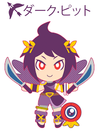 Chibi Dark Pit Chibi Kid Icarus Kid Icarus Uprising