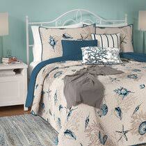 See more ideas about tropical bedding, bedding sets, tropical bedding sets. Coastal King Size Bedding You Ll Love In 2021 Wayfair