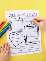 Take a look at our preschool writing printables. All About Me Worksheet Free Printable Simply Bessy