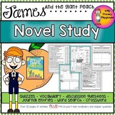 James And The Giant Peach Novel Study Unit Novel Studies Novel Study Units February Classroom