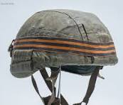 Russian VDV helmet picked up in March 2022. (KIA + blood ...