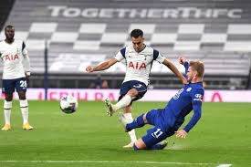 The french forward finished emphatically from inside. Tottenham Player Ratings Reguilon Lamela And Ndombele Shine Before Penalty Win Against Chelsea Football London