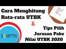 Uji coba menghitung kelulusan snmptn 2020 adalah sebuah simulasi sederhana yang akan memberikan hasil sementara apakah lulus atau. Cara Hitung Rata Rata Utbk Tips Memilih Jurusan Menggunakan Nilai Utbk Pada Ujian Mandiri Youtube