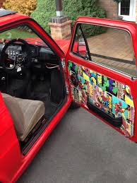 She is a 1989 fiat 126 bis (water cooled) 704cc twin cylinder engine, rear engined, rear wheel drive here is a video i made of my latest toy to keep my abarth 500 company! Fiat 126 Deville Custom Interior Marvel Comics Doorcards Fiat 126 Fiat Cars