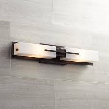 Possini Euro Midtown 23 1 2 H Bronze Bath Bar Light Fixture Y0170 Lamps Plus Bar Light Fixtures Simple Bathroom Remodel Bar Lighting