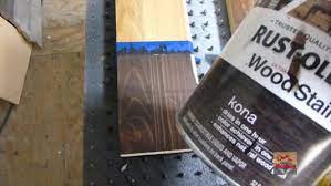 Kona stain and varathane polyurethane 4ft long x 15in wide x 30in high. The Effects Of Different Stains On White Pine Wood 15 Steps Instructables