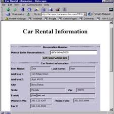 The otrams car rental booking system provides a major breakthrough within the travel industry. A Virtual Car Reservation System Entering Renter Information Download Scientific Diagram