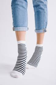 Jcpenney.com has been visited by 100k+ users in the past month Piper Scoot Black And White Stripe Socks