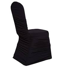 Spandex stretch dining room chair covers for dining room chair covers kitchen dining. Wedding Supplies Black Ruffled Chair Cover High Quality Spandex 220gsmpick Your Quantity Home Garden