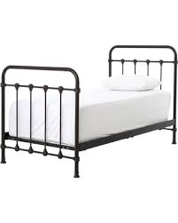 Premium graceful scroll black iron twin/full/queen metal bed frame by vecelo(fixed bed frame,twin/full/queen size 3 opotion) (twin). Savings On Kingsley Vintage Black Iron Twin Platform Bed Frame