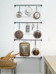 Saves space on the countertop product dimensions width: Diy Farmhouse Kitchen Pot Rack Organization Ikea Hack Using Fintorp Rail And S Hooks We Lived Happily Ever After