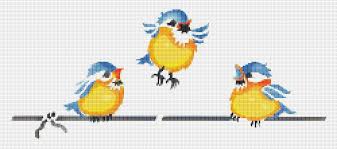 Posted on may 6, 2017 by cross in free and tagged download. Baby Birds Counted Cross Stitch Pattern Download Printable Bluemorningexpressions