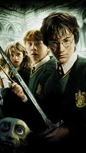 Harry Potter And The Chamber Of Secrets 2002 Phone Wallpaper Moviemania Harry Potter Movie Posters Harry Potter Ron And Hermione Harry Potter Ron