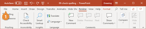 Spell Check In Powerpoint Customguide