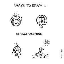 It S Getting Hot In Here Word Of Day 306 Global Warming 365waystodrawfestival Dailydrawing Gl Global Warming Drawing Global Warming Sketch Notes