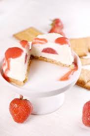 Cheesecake Coeur Coulant Aux Fraises Recette Dessert Recette Cheesecake Cheesecake