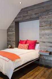 Exotic wood can be as decorative as it gets, and this unusual bedroom with wooden floor, ceiling and walls, all covered in the same type of wood is a good proof. Design Inspiration 25 Bedrooms With Reclaimed Wood Walls