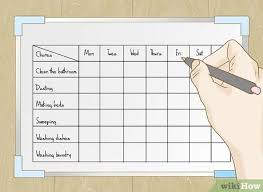 These chore chart templates will help you track the tasks. How To Make A Chore Chart With Pictures Wikihow