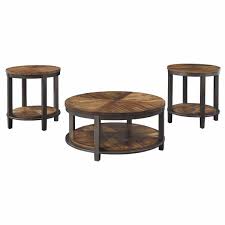 With a massive range of coffee tables available selecting the ideal size of a coffee table is difficult. Roybeck 3 Pack Occasional Tables T411 13 Ashley Furniture Afw Com