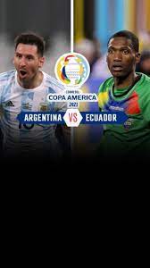 Argentina vs ecuador, lionel messi to guide argentina through on copa quest. 6mm41pqpnyf Pm