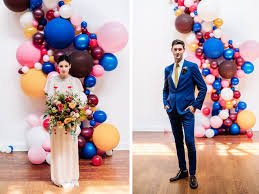 You will get a more beautiful balloon and room decoration options on our. Modern And Colorful Balloon Wedding Decor Inspiration