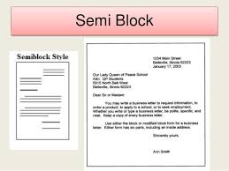 Today, the email messages have replaced this format. Difference Between Full Block And Semi Block Letters
