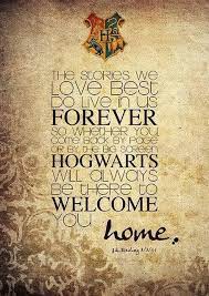 Hogwarts Will Always Be There To Welcome You Home J K Rowling Pagina Inicial Facebook