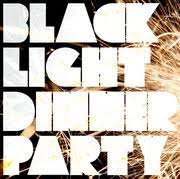 Gold chain black light dinner party. Black Light Dinner Party Gold Chain