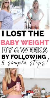 I Lost The Weight By 6 Weeks Postpartum The Postpartum Cure Baby Workout Post Baby Workout Pregnant Diet