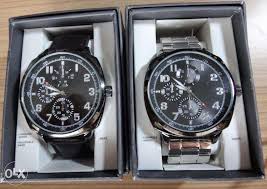 Citizen automatic big face men's g/p 21 jewels black dial vintage japan watch. Mossimo Watch Mens Big Face Brown Fmdmo131 Silver Fmdmo109 Newusa Men S Fashion Watches Accessories Watches On Carousell