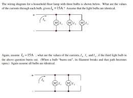 Rgb solar lamp circuit diagram. Solved The Wiring Diagram For A Household Floor Lamp With Chegg Com