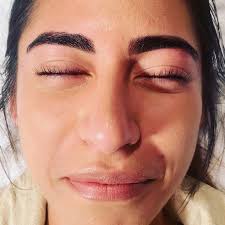 Look at those L A S H E S ❤️, •, Lifted and tinted, those are her natural  lashes with NO makeup on! , •, Also, look at that S M I L E 😍, •, •, •,  •#lashlift#naturallashes#lashtint#beautybabe#winnipegl...