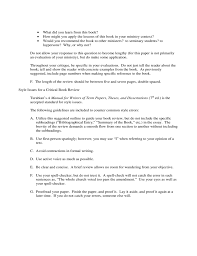 They're subheading (in black) explains what oscar is. Sample Guidelines For Critical Book Review Free Download