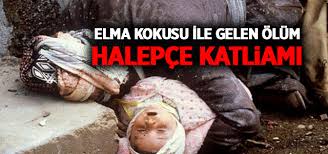 33 yıl önce irak askerleri kimyasal silah kullanarak kürtlerin yaşadığı halepçe kentinde binlerce sivili öldürdü. Elma Kokusu Ile Gelen Olum Halepce Katliami Genel Haberler