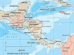 The friendliest cities in the u.s. Central America Map Maps Of Central America