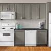 Kitchen color ideas with white appliances. 3