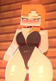 Rule 34 - 1girls 3d Alex (minecraft) Bandage Bandaged Arm Bandages Black  Clothing Blush Breasts Choker Clothing Coresvoid Curvy Curvy Body Curvy  Female Curvy Figure Digital Media (artwork) Female Female Only Green