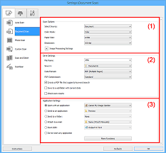 This is a necessary dictionary file to enable the character recognition function for simple chinese, traditional chinese, and korean when scan utility is used. Canon Canoscan Manuals Canoscan Lide 120 Settings Document Scan Dialog Box