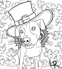 I think 2020 will be a st. Mrs Rohde On Twitter Happy St Patrick S Day I Made A Coloring Sheet Of My Dog Gus In The Festive Spirit Print Out And Color Or Color Digitally If You Can If