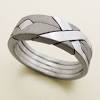 6 and 8 band puzzle ring instructions are at the following link. 1