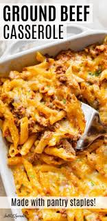 Simple Ground Beef Casserole Beef Casserole Recipes Ground Beef Recipes For Dinner Beef Recipes For Dinner