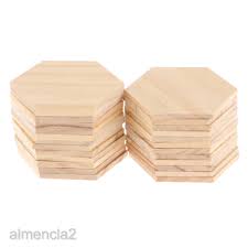 Get it as soon as tue, mar 30. Wood Pieces 25 Pack Wooden Hexagon Cutout Tiles Natural Rustic Craft Wood Coasters For Shopee Philippines