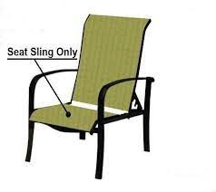 Custom Slings Patio Furniture Chair Slings Replacement Slings With Regard To Patio Furniture Replacement Slings 2899 Sling Furniture Furniture Patio Chairs
